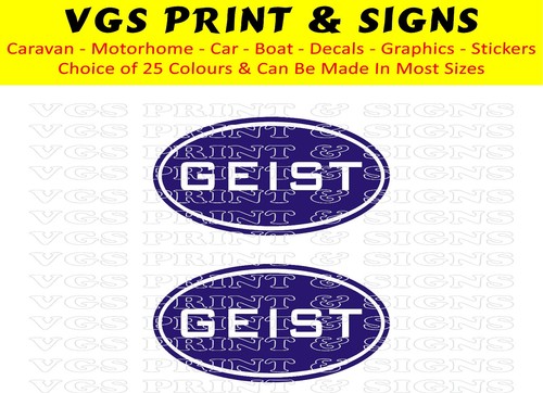 Geist caravan motorhome - geist, oval