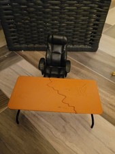 WWE Breakable Foldable Table & announcer chair - Accessories Mattel Elite-VGC