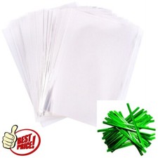 Clear Cellophane Bags for