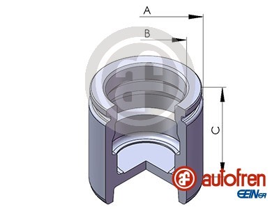 Piston brake caliper autofren - piston,,