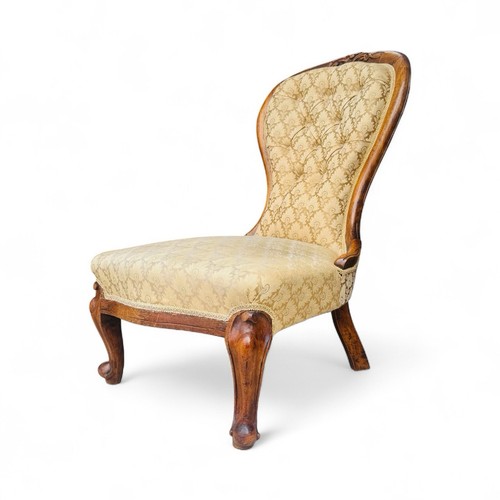 Antique victorian armchair - victorian,