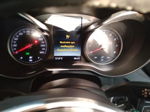 Mercedes class speedometer - c,