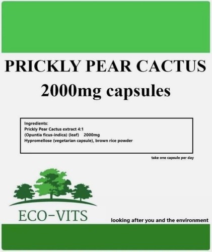 Prickly pear cactus - prickly, 2000mg