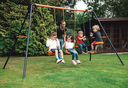 Double garden swing glider - &,