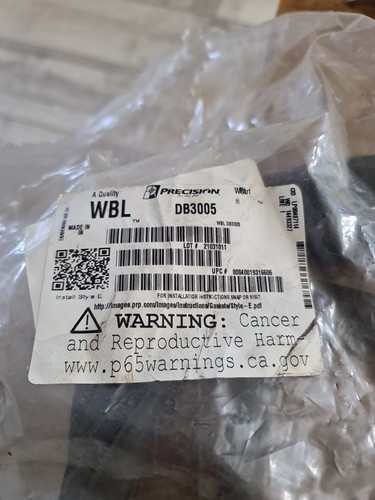 Wbl precision db3005 - db3005, corvair
