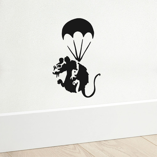 Banksy parachute rat - banksy,