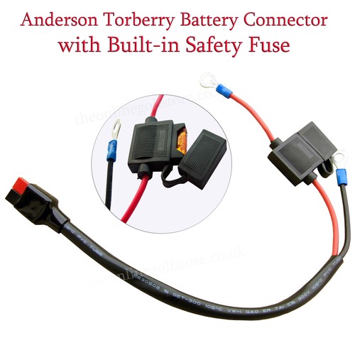 Golf trolley battery connector - battery,