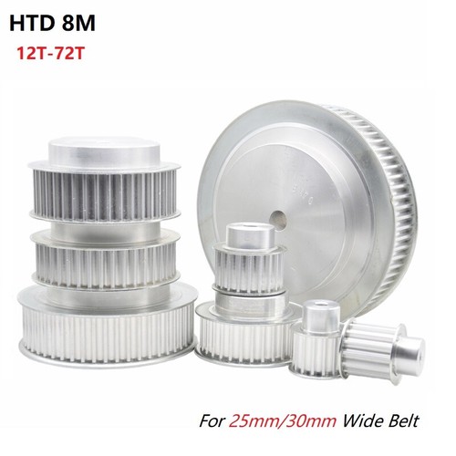 Htd timing belt - 8m, pulley