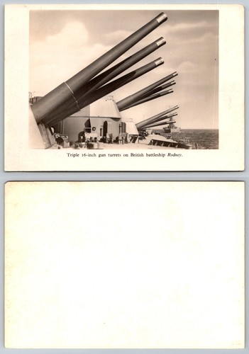 Hms rodney battleship inch - hms,