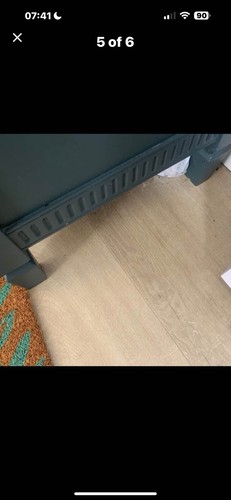 Blue country cupboard - blue,