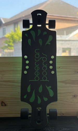 Beercan boards green longboard - beercan,