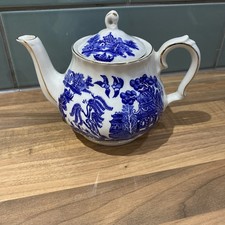 Vintage Blue & white Blue