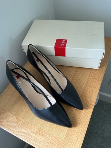 Hogl black leather - hogl, shoes