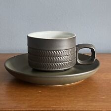 Vintage Denby Pottery Chevron
