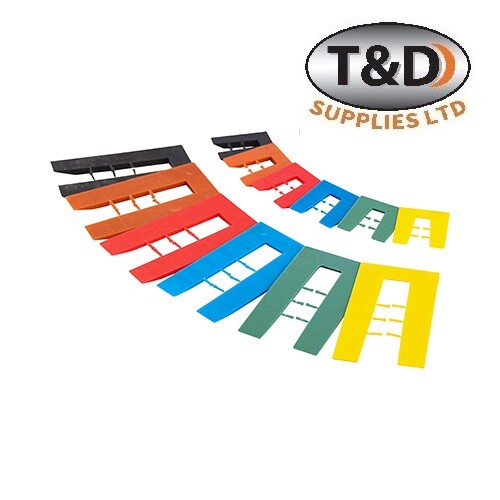 200 plastic shims mixed - plastic,