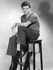 singer Eddie Fisher smiling