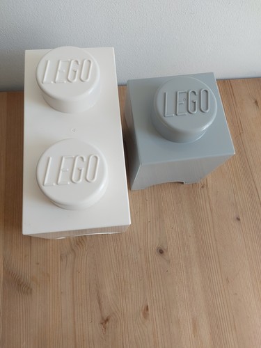 Pair lego storage - of,