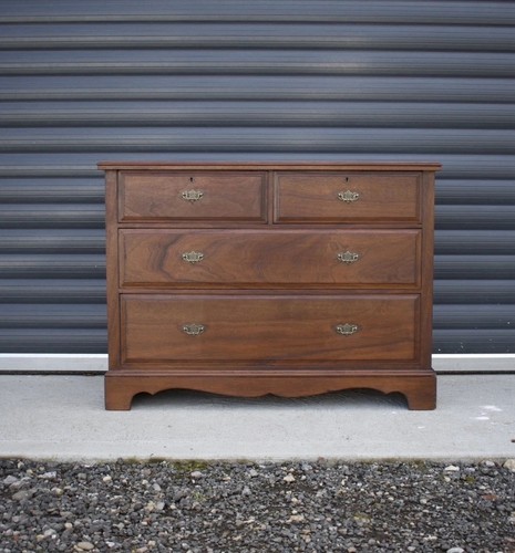 Antique solid oak chest - solid, of
