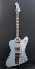 Epiphone "Inspired by Gibson Custom" '63 Firebird V - Frost Blue - BRAND NEW