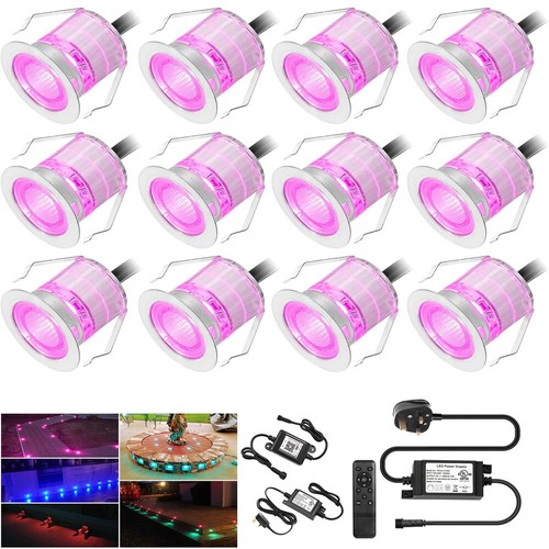 30mm rgb led decking lights - led,