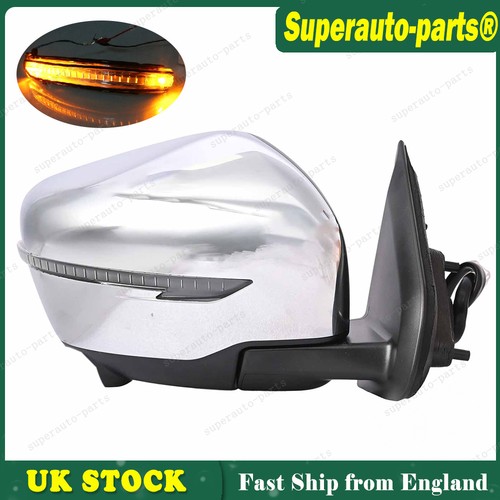 Front right chrome door wing - door,
