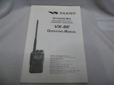 Yaesu VX-8E Operation Manual -
