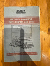 Vintage The Ferguson System Fertiliser Attachment Multi-Purpose Seed Drill