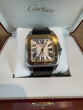 Cartier Santos White Men's