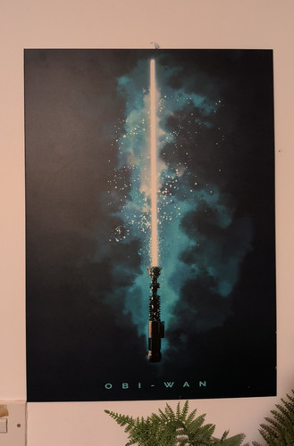 Displate obi wan kenobi star - obi-wan,