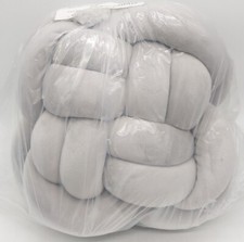 Cyprinus Carpio Spandex Knitted Velvet Pillow Ball grey