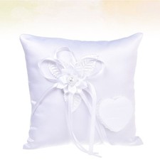  White Square Wedding Ring