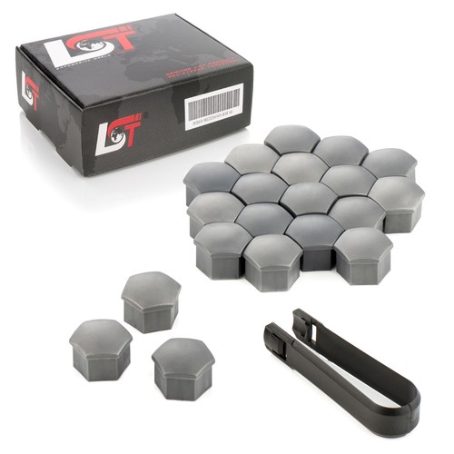 20x wheel nut cover hex - hex, caps