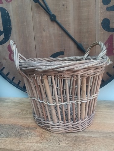Vintage rustic wicker - vintage,