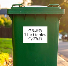 Personalised Recycling Wheelie