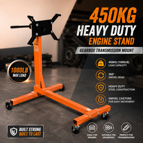 Engine gearbox support stand - gearbox,
