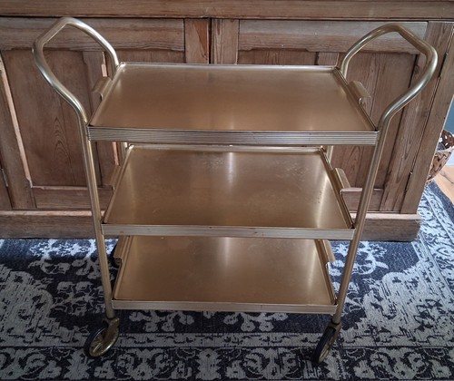 Vintage tea drinks trolley bar - tea,