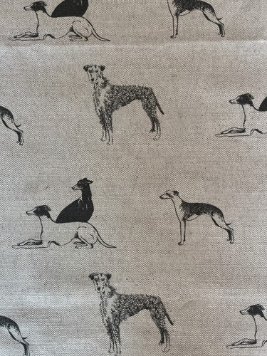 Emily bond long dogs fabric - 'long, dogs'