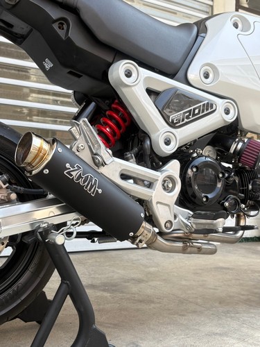 Zoom exhaust honda msx grom - zoom,