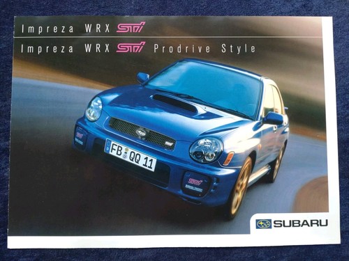 2001 subaru impreza wrx - impreza, sti