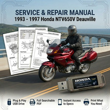 HONDA NTV650V DEAUVILLE 1993