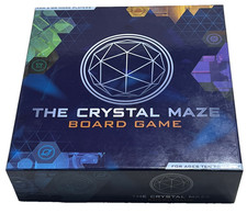 THE CRYSTAL MAZE : Board Game  - 2018 Edition In Vgc (FREE UK P&P)