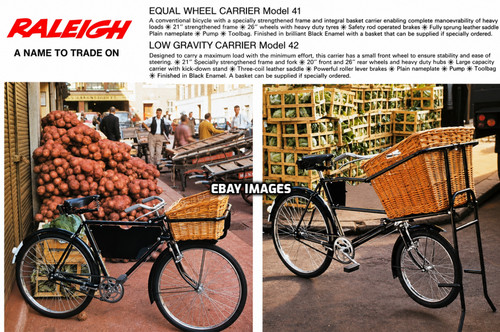 Raleigh message bike poster - message,