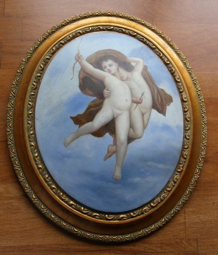 Convex plaster painting - convex, of