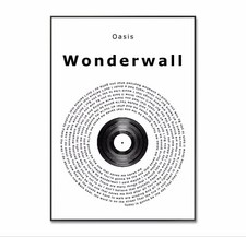 Oasis Poster, Wonderwall Vinyl