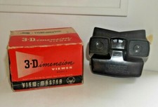 RARE VIEWMASTER MODEL E BAKELITE VIEWER MADE IN AUSTRALIA 1950's BOXED   H447