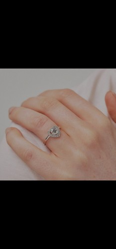 Warren james silver heart ring - heart,