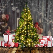 5ft Green Pre-Lit Artificial