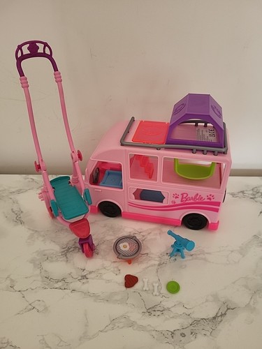 Barbie pets deluxe camper set