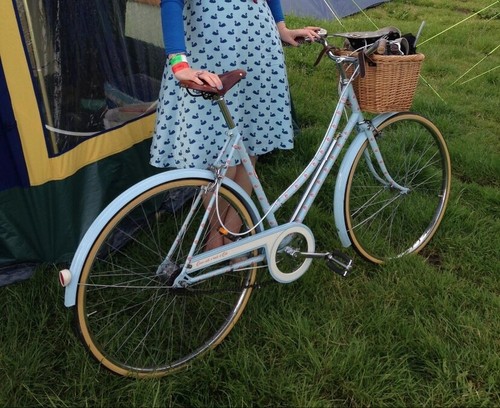 Custom ladies vintage bike - ladies,