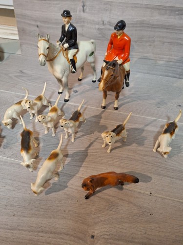 Beswick hunt set - beswick,
